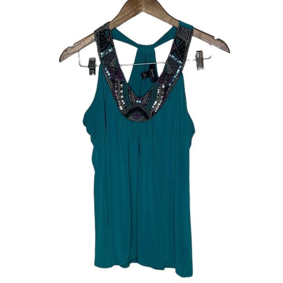 B. wear California Byer California tank Top size XL teal - Picture 1 of 4